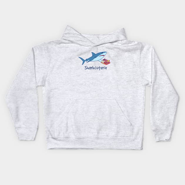 Sharkcuterie Kids Hoodie by JohnnyBoyOutfitters